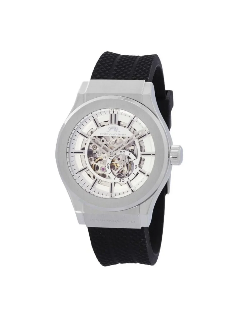 NWT Porsamo Bleu Cruz Automatic Silver Dial Men's Watch